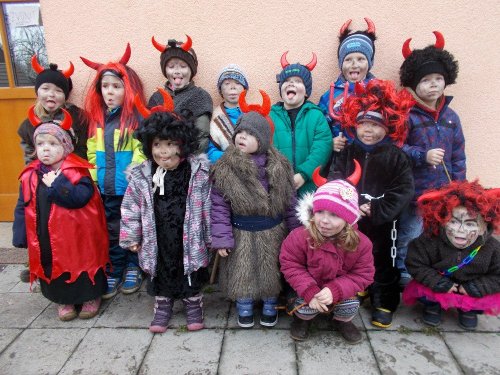 Čertovská obchůzka po Bystřici - MŠ