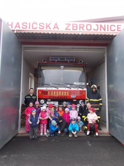 Návštěva hasičské zbrojnice