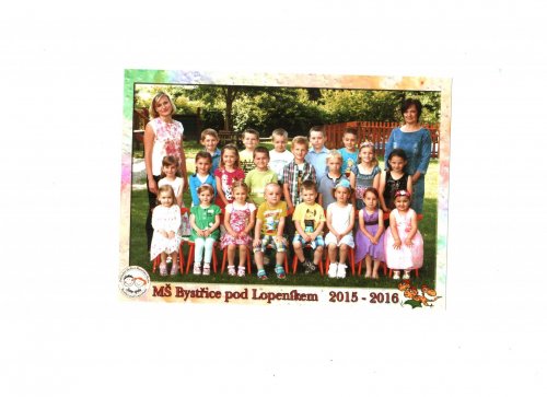 Fotografie tříd MŠ, ZŠ 2015 - 2016