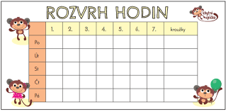 Rozvrhy hodin 2022-2023