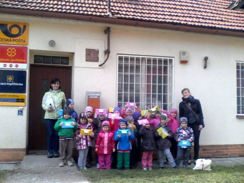 Návštěva pošty  (MŠ)